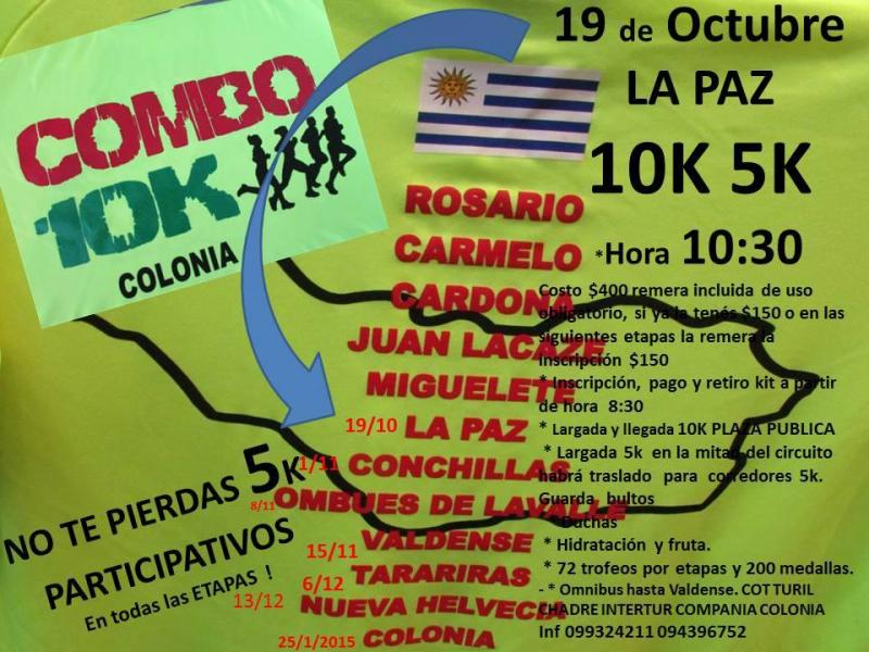 10K La Paz - Combo 10K Colonia