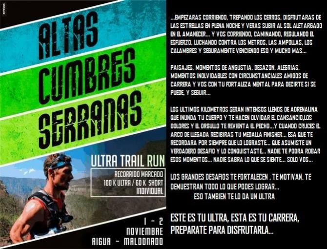 Ultra Train Run Altas Cumbres Serranas